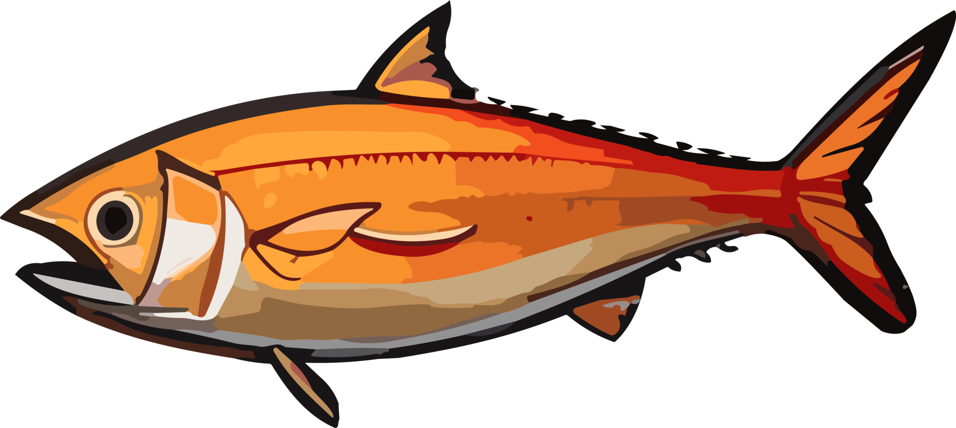 Savoring Sea Fish Delights Visual Celebrations of Aquatic Splendor AI generative png