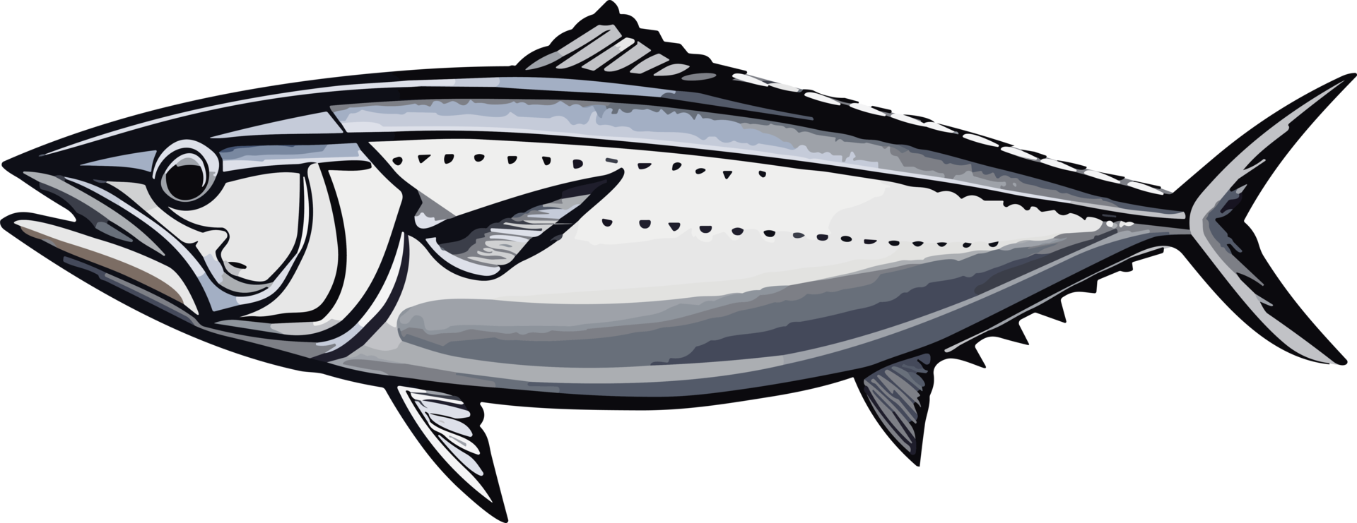 Culinary Artistry Exploring Tuna's Delicious Beauty through Images AI generative png
