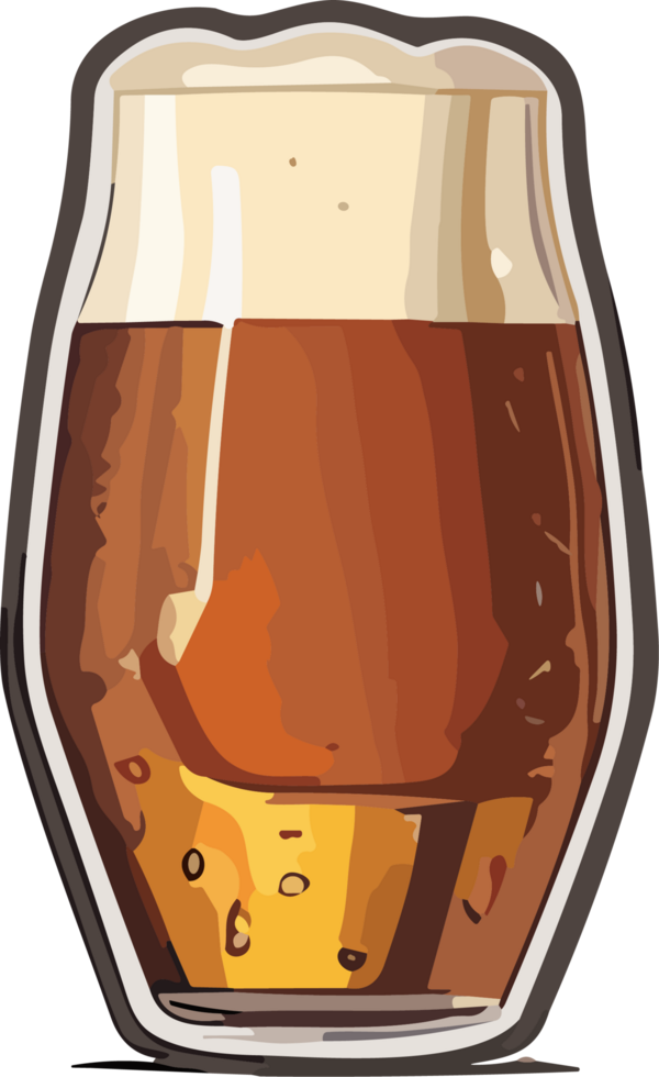 Cheers to Craftsmanship Artistry in a Pint of Beer AI generative png
