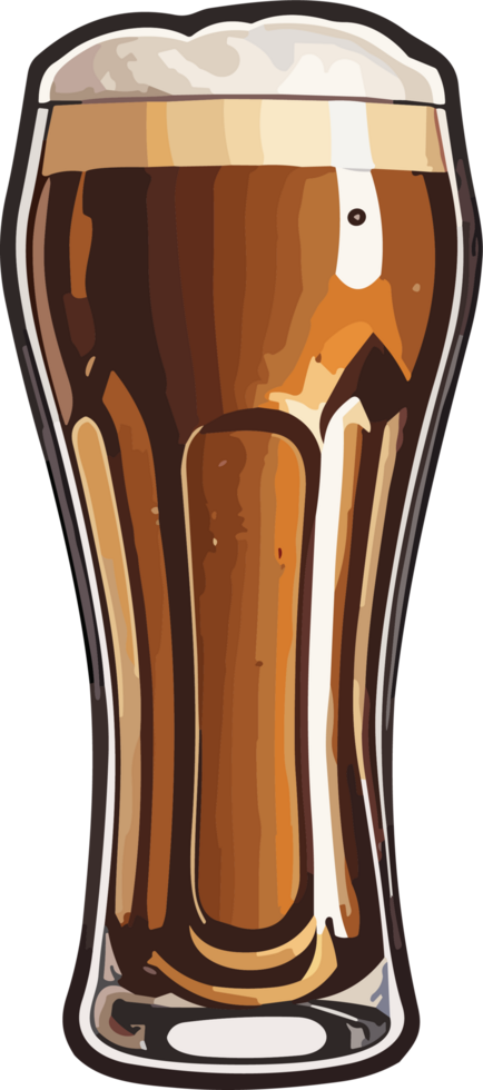 Cheers to Craftsmanship Artistry in a Pint of Beer AI generative png
