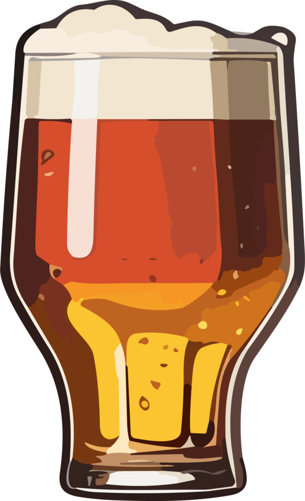 Cheers to Craftsmanship Artistry in a Pint of Beer AI generative png