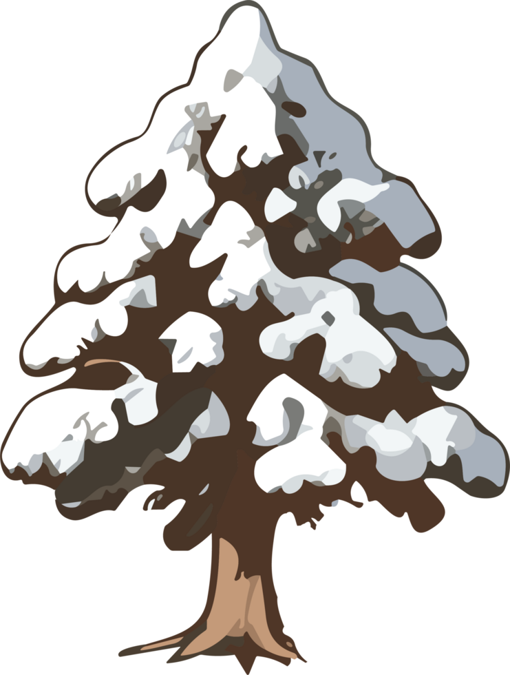 Pine Tree Reverie A Visual Voyage into Natural Harmony AI generative png