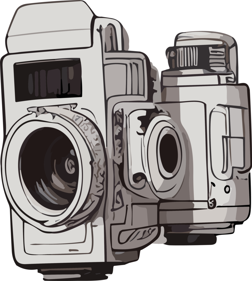 Lens Magic Camera Artwork Available for Purchase AI Generative png
