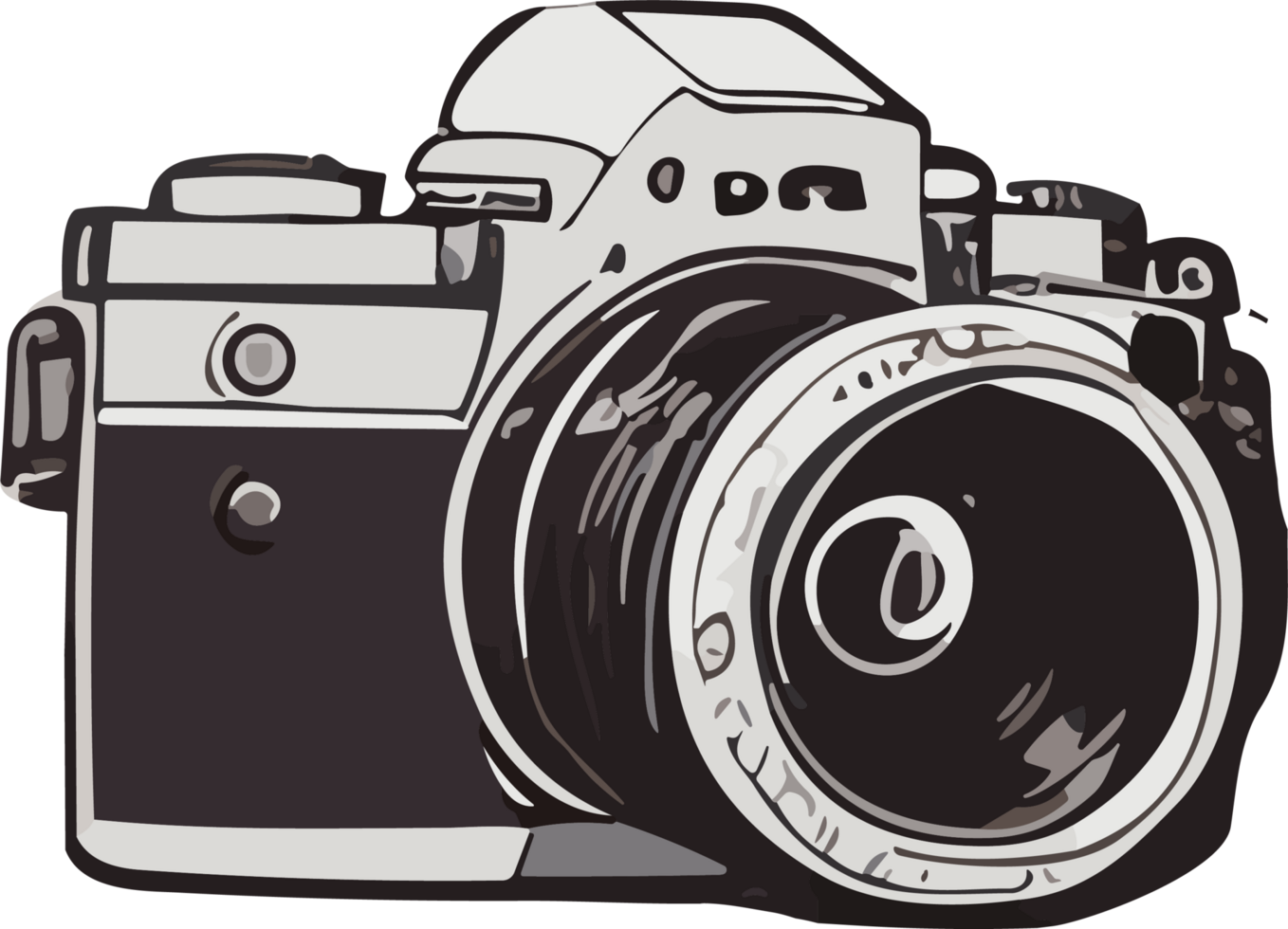 Lens Magic Camera Artwork Available for Purchase AI Generative png