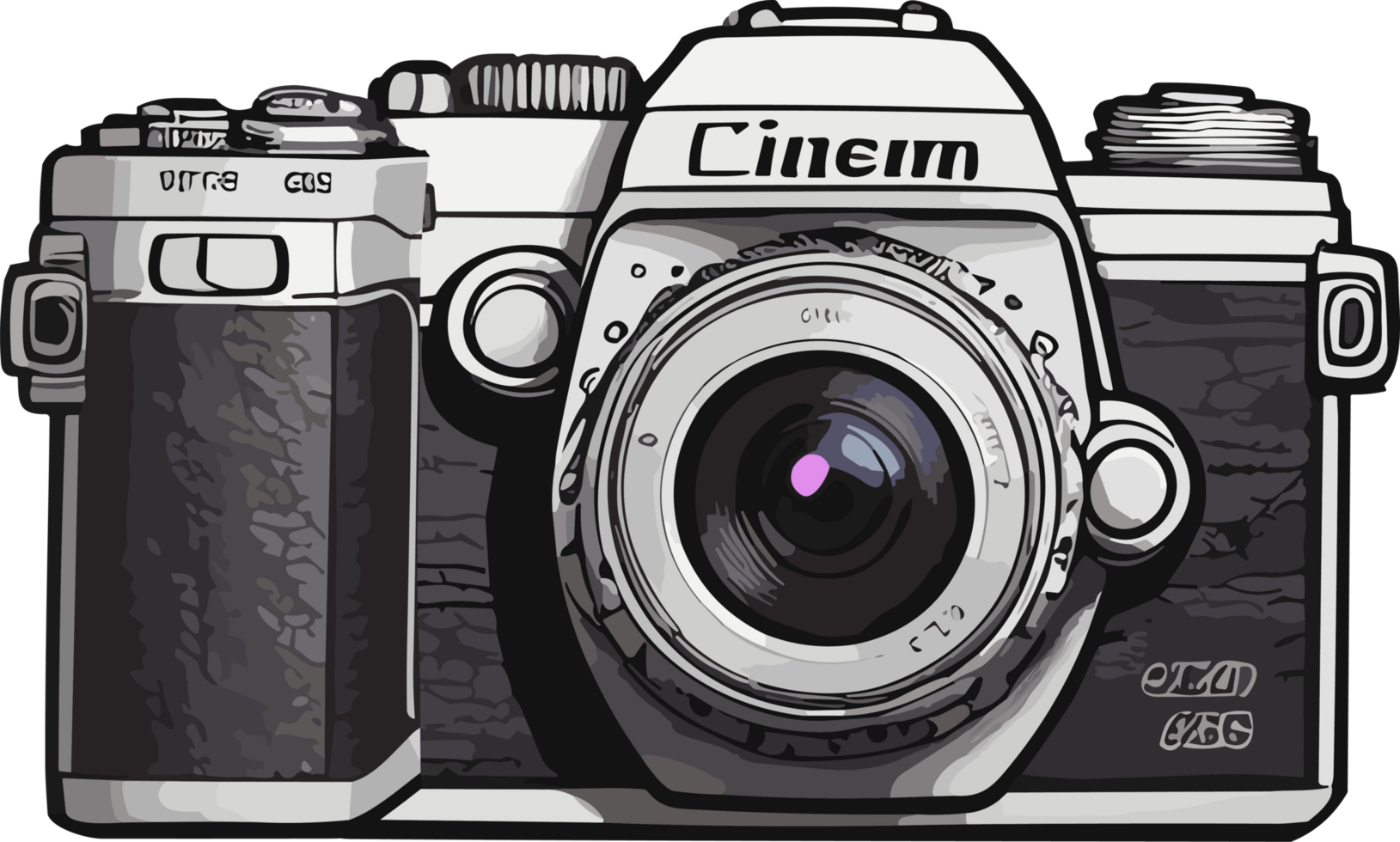 Lens Magic Camera Artwork Available for Purchase AI Generative png
