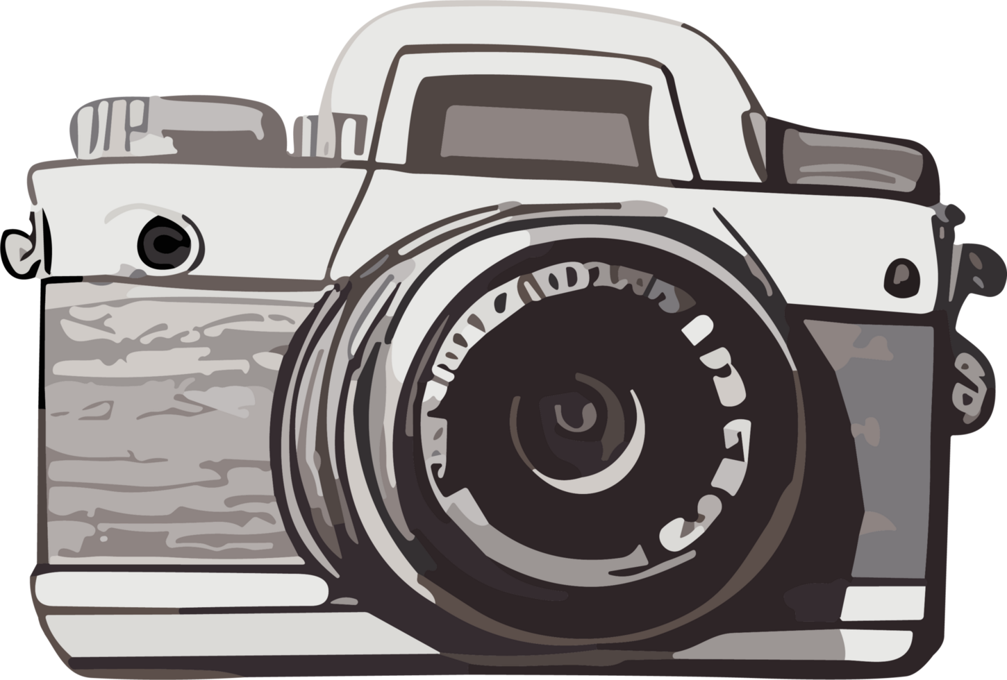 Lens Magic Camera Artwork Available for Purchase AI Generative png