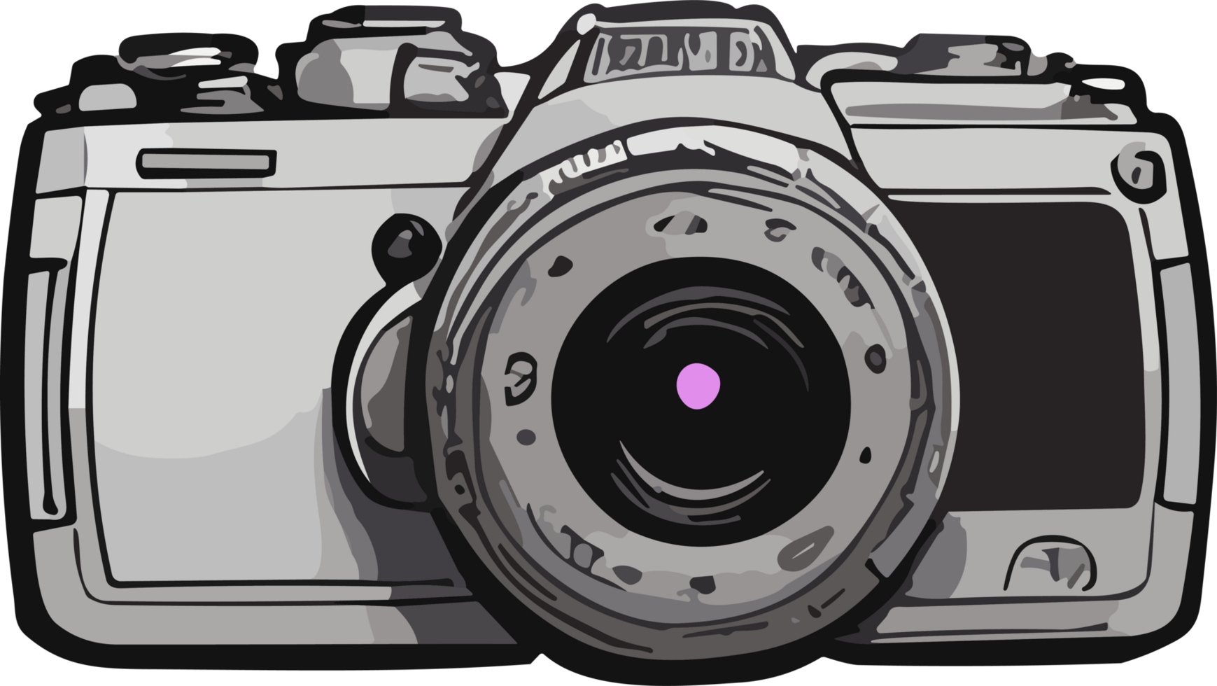 Lens Magic Camera Artwork Available for Purchase AI Generative png