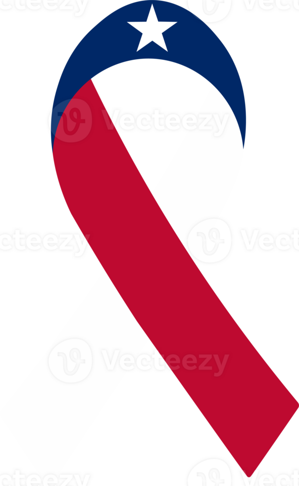 3D Flag of Liberia on a fabric ribbon. png