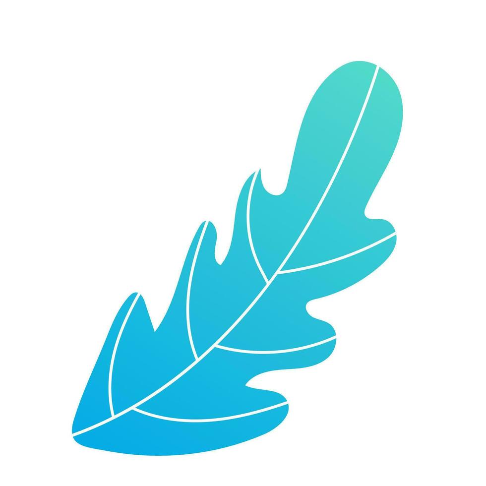 Leaf of floral Leaves spring for beauty branding Trendy outline symbols for mobile apps and website design. Premium pack of icons in trendy line style. vector