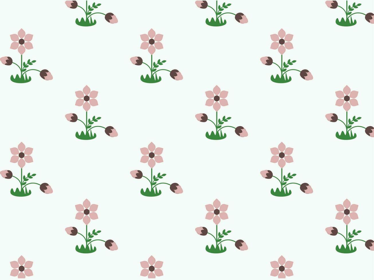 flower background pattern vector for business.