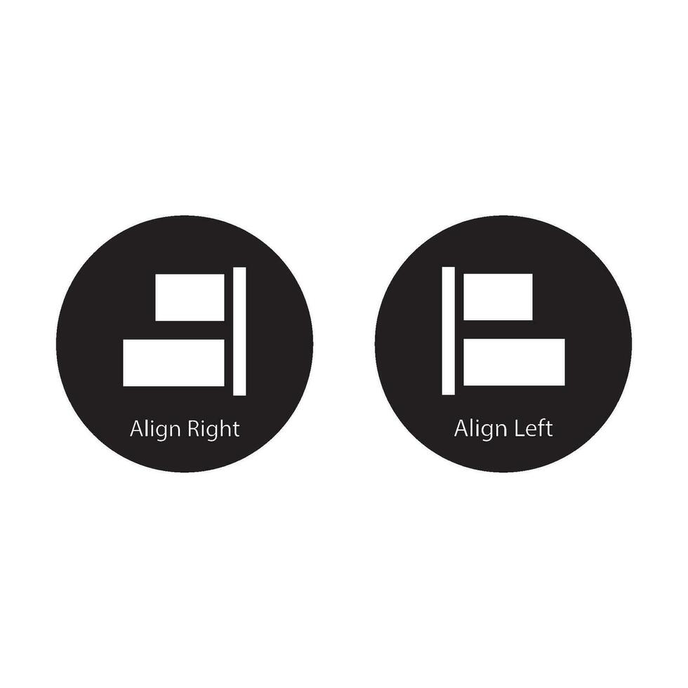 align icon vector