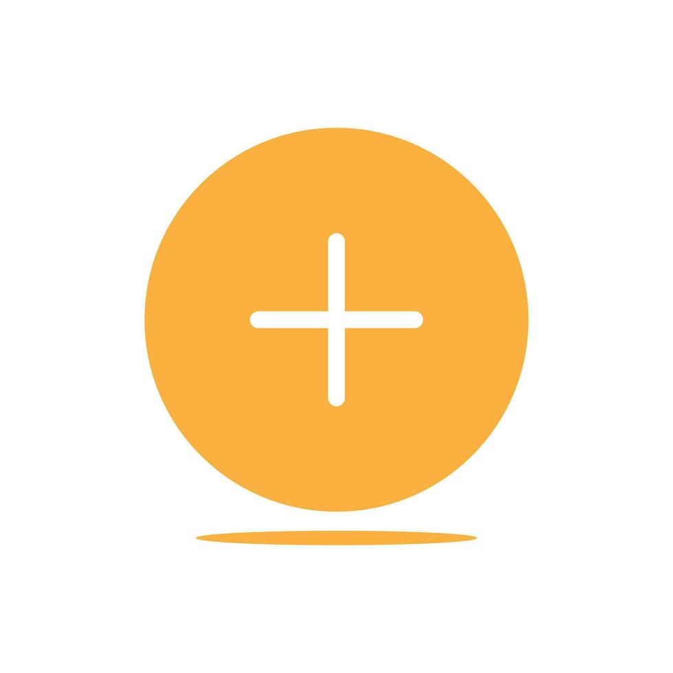 Simple health icon on a white background. Flat design style. EPS 10 vector. vector