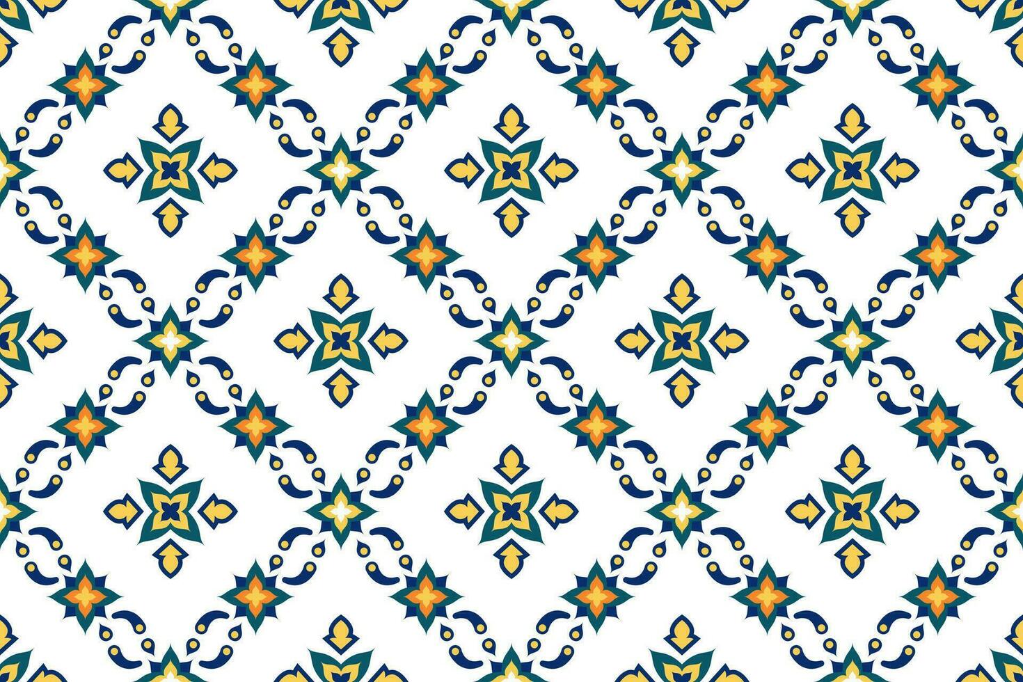 Seamless Portuguese pattern. Designed for fabric,carpet,clothing,background,wallpaper,wrapping vector