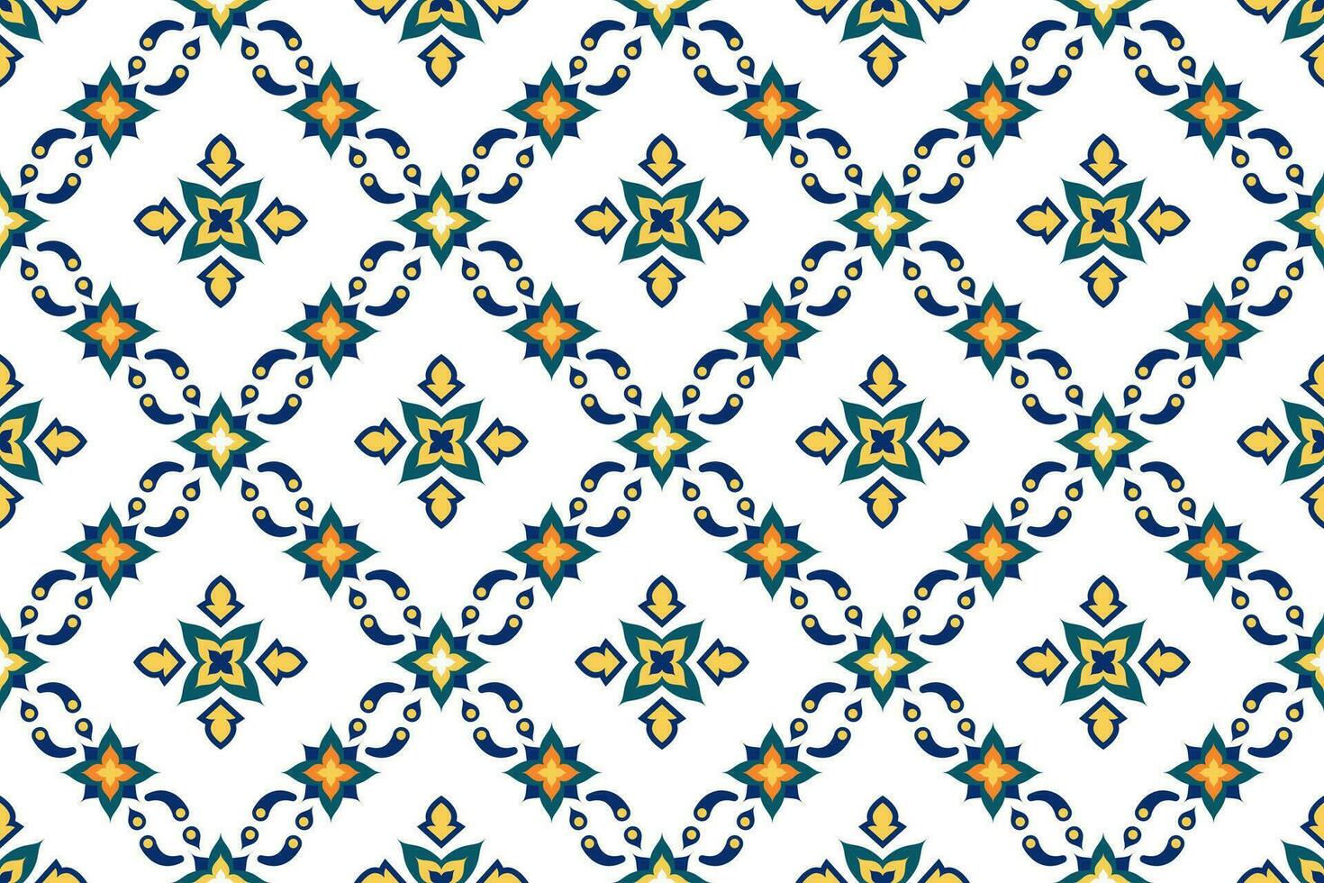 Seamless Portuguese pattern. Designed for fabric,carpet,clothing,background,wallpaper,wrapping vector