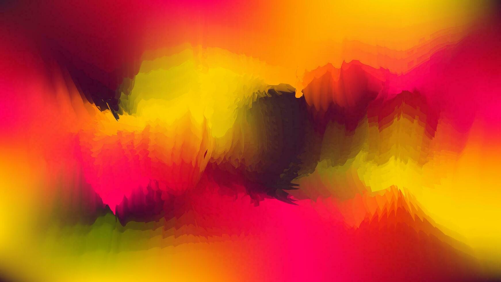 Abstract Background With Colorful Swirls vector