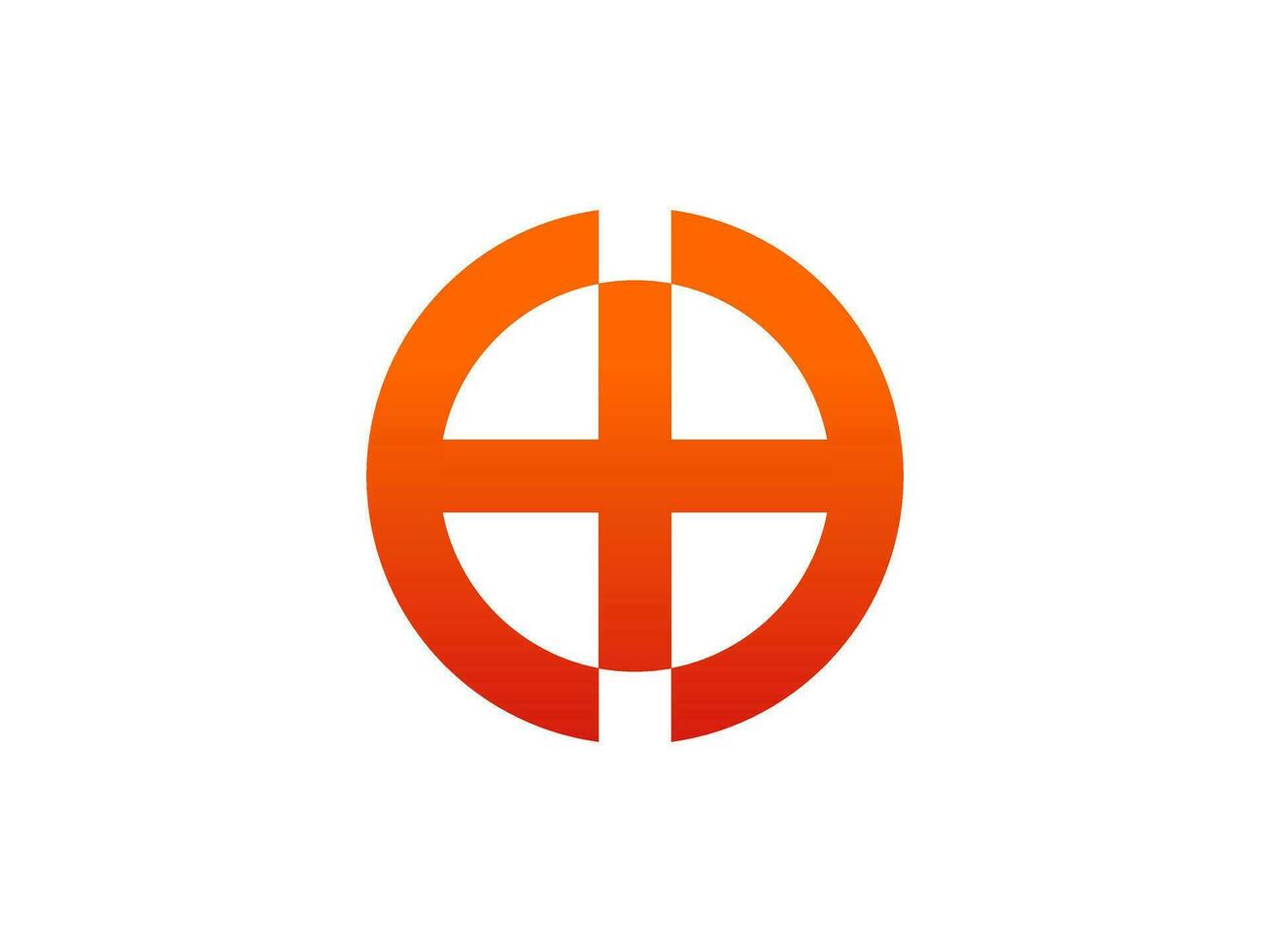 Initial O logo. letter O gradient color logo design inspiration vector