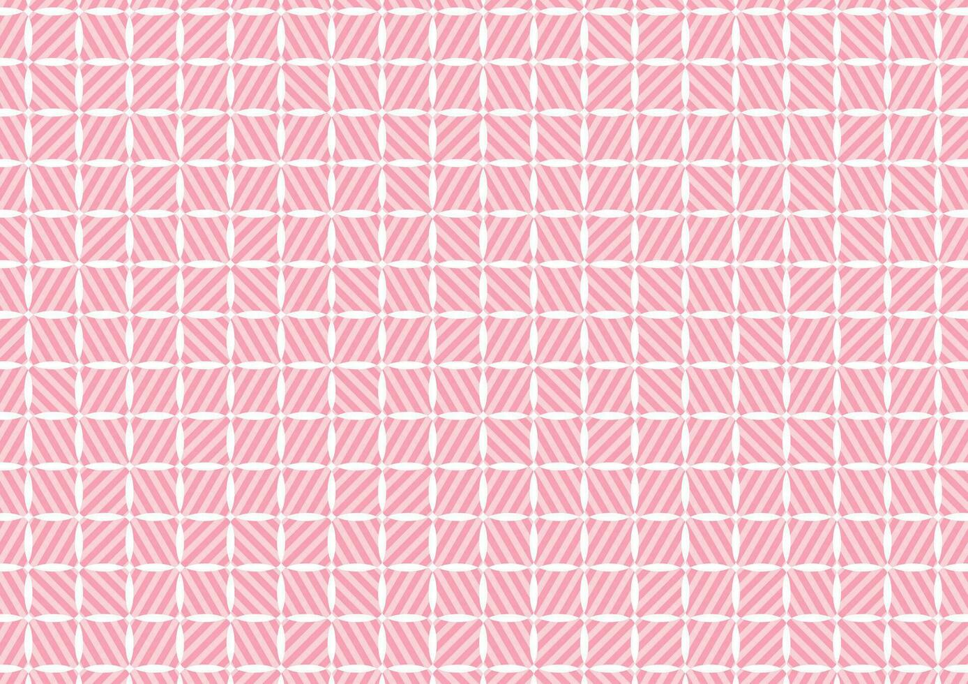 Abstract white geometric net square pattern layer pink line modern background vector