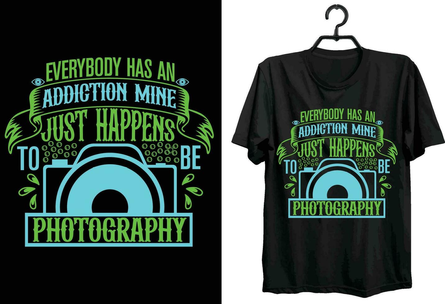 mundo fotografía día camiseta diseño. gracioso regalo fotógrafo camiseta diseño. costumbre, tipografía, y vector camiseta diseño.