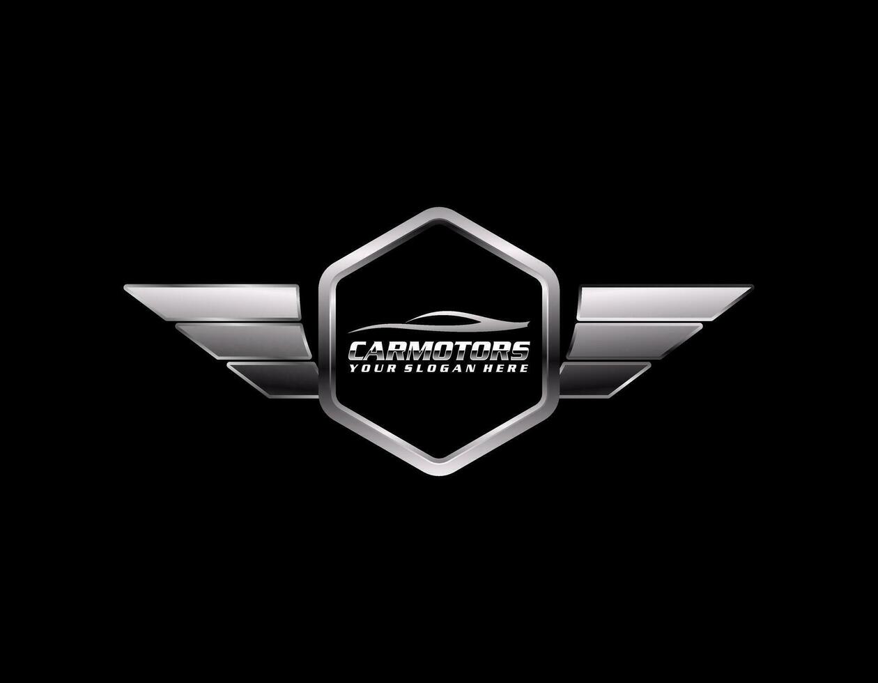 otomotive logo, a very simple, modern and luxurious design vector