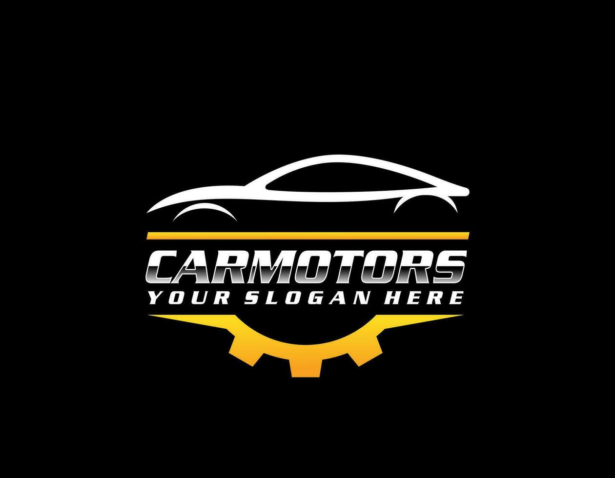 car silhouette logo design, modern and simple concept. vector eps 10