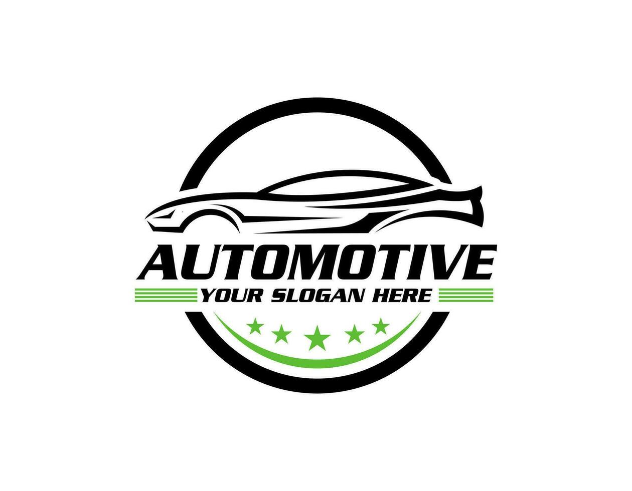 Sports car logo icon. Motor vehicle dealership emblems vector