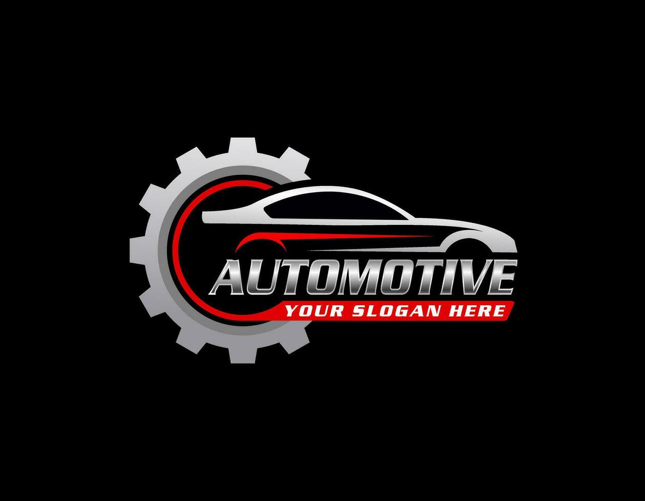 Super sport auto, Otomotive Logo Design vector