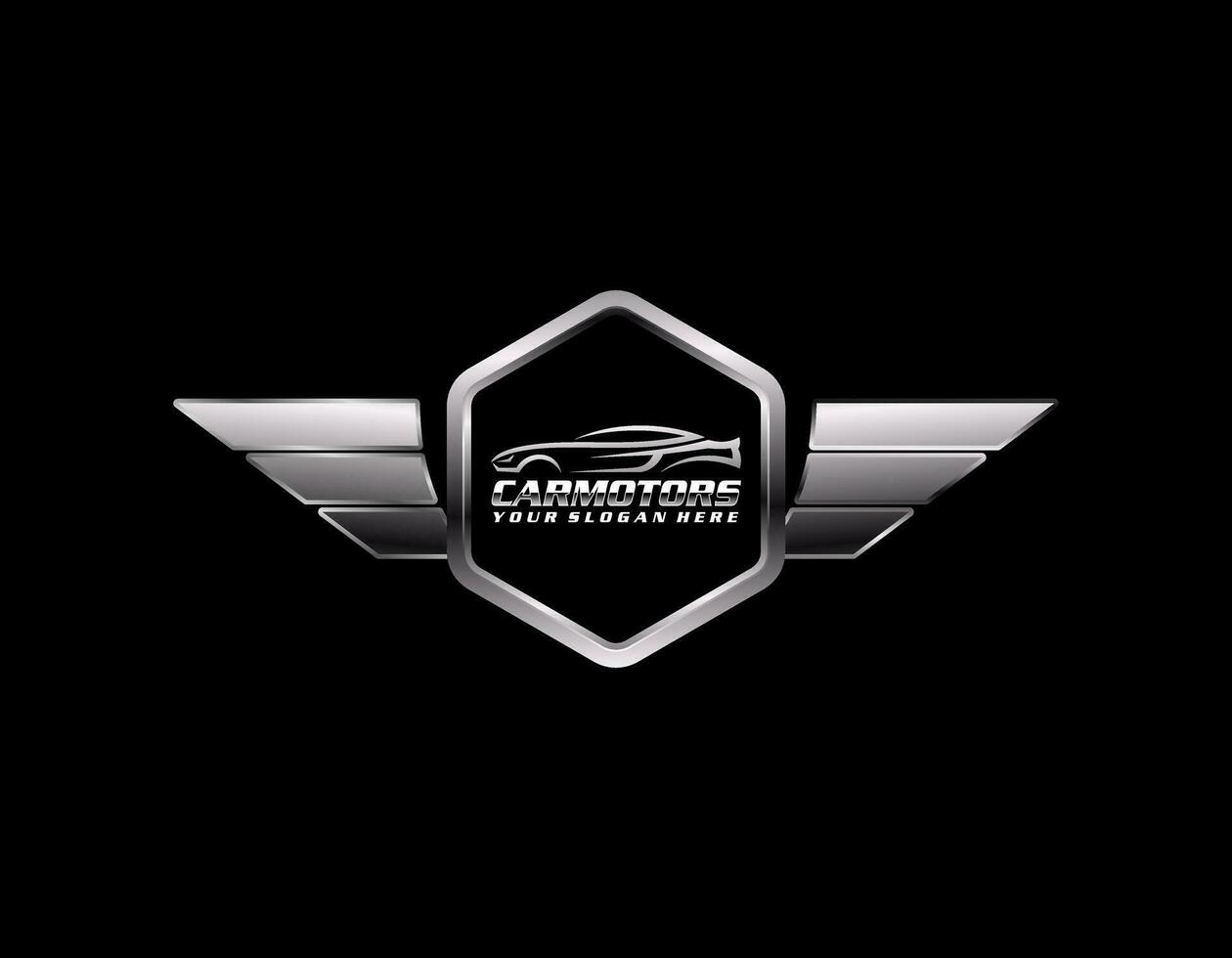 otomotive logo, a very simple, modern and luxurious design vector