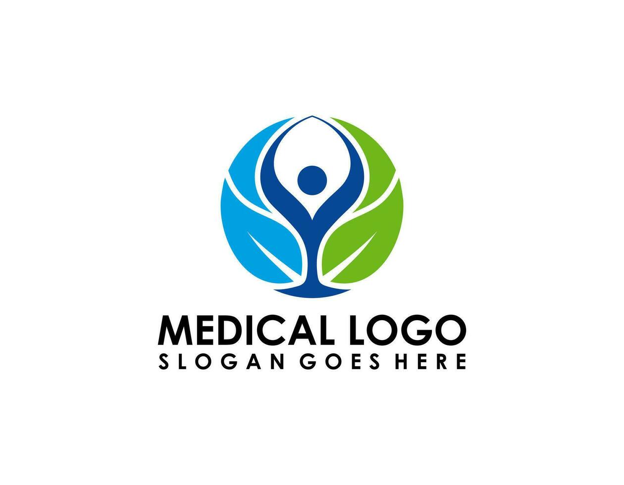 Health-care and ecology symbols vector