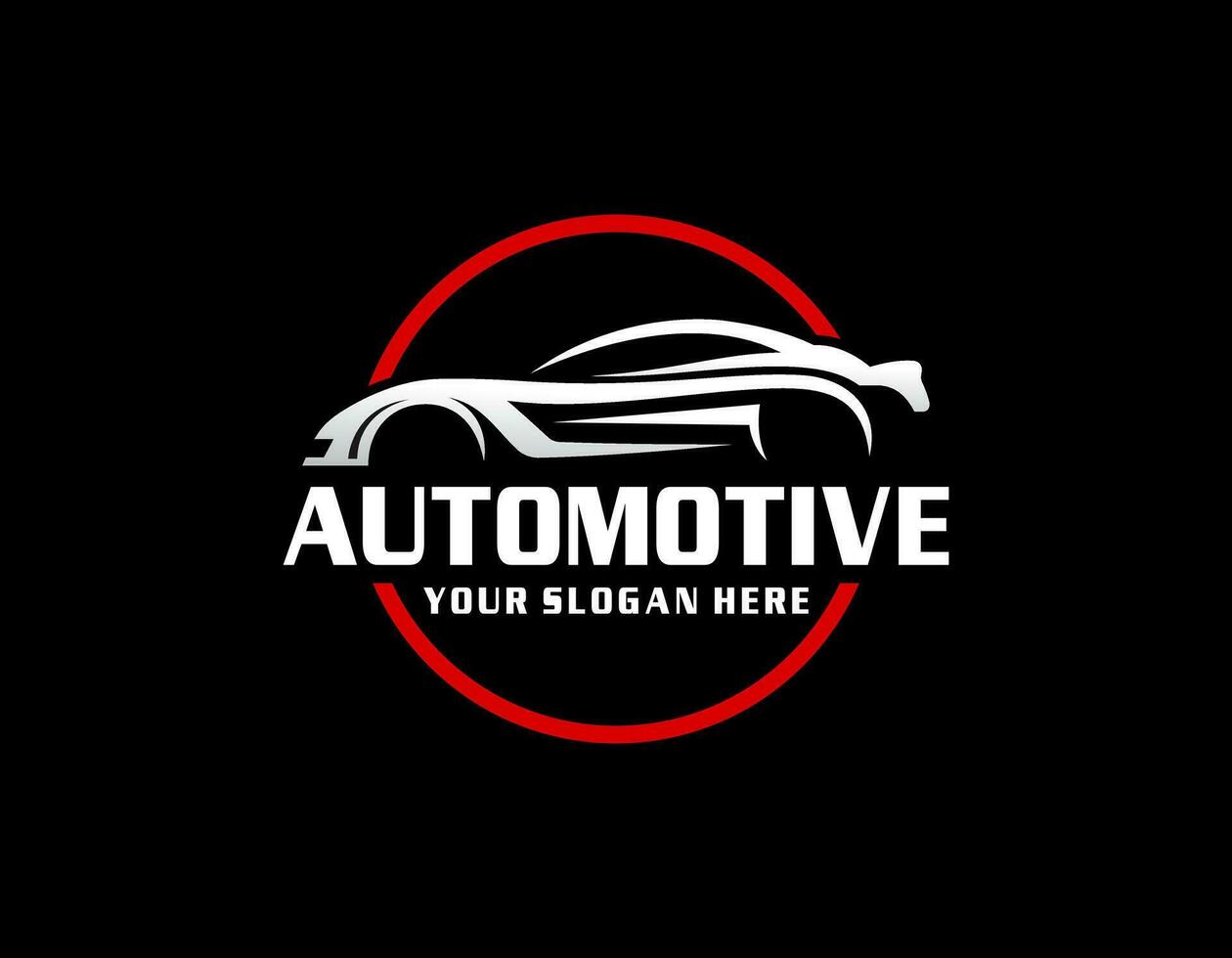 Automotive car logo template vector