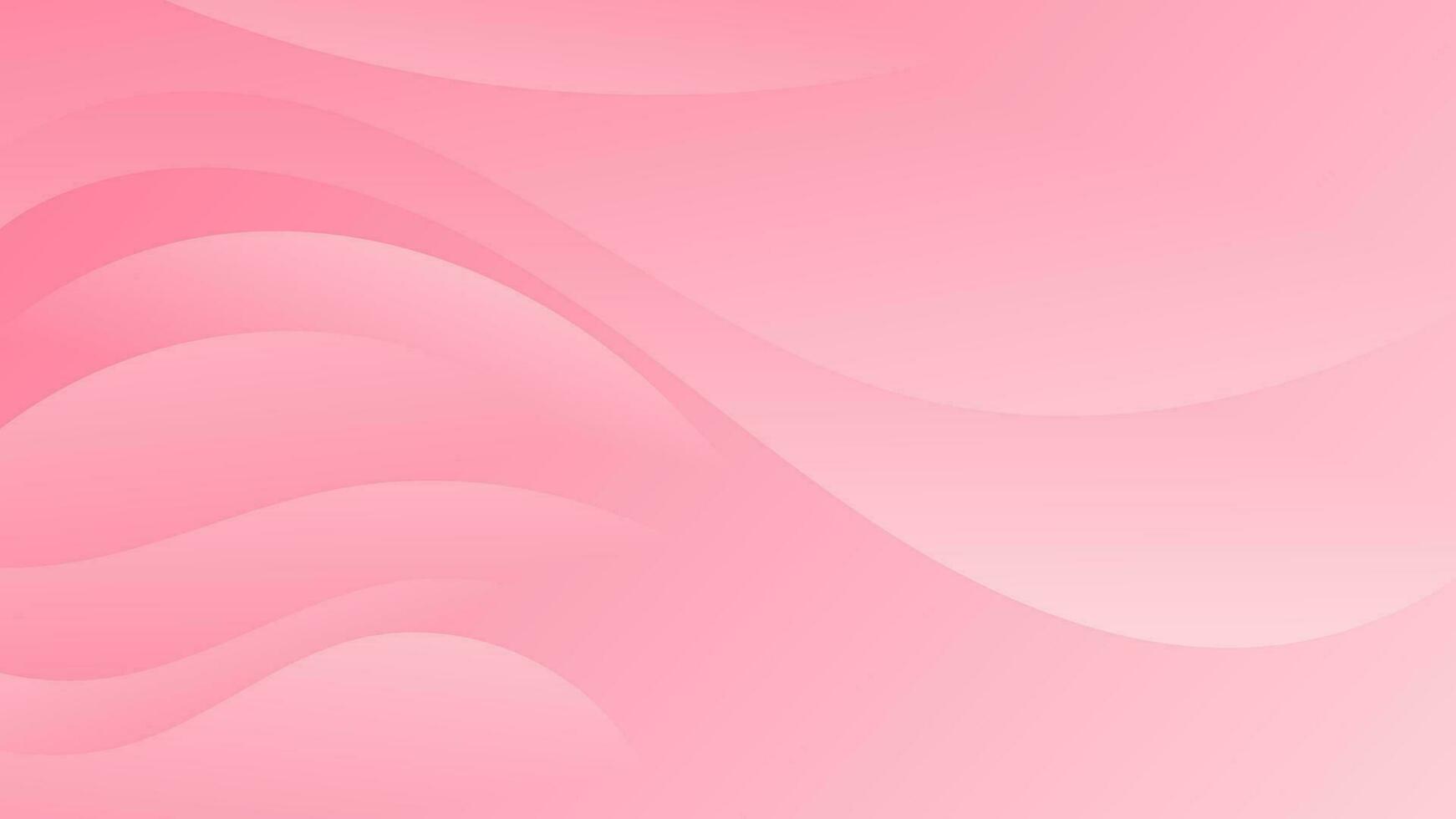 Abstract Gradient pink liquid Wave Background vector