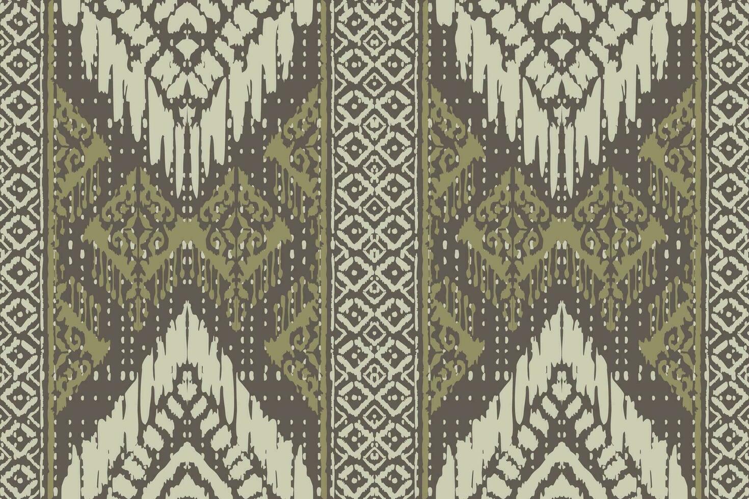 Ikat geometric folklore ornament. Tribal ethnic vector texture. Seamless striped pattern in Aztec style. Figure tribal embroidery. Indian, Scandinavian, Gyp sy, Mexican, folk pattern.ikat pattern