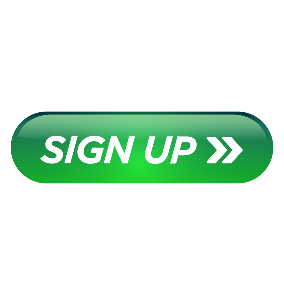 Sign Up Button 3d Transparent Png