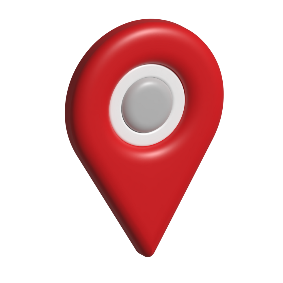Location pin 3d icon png