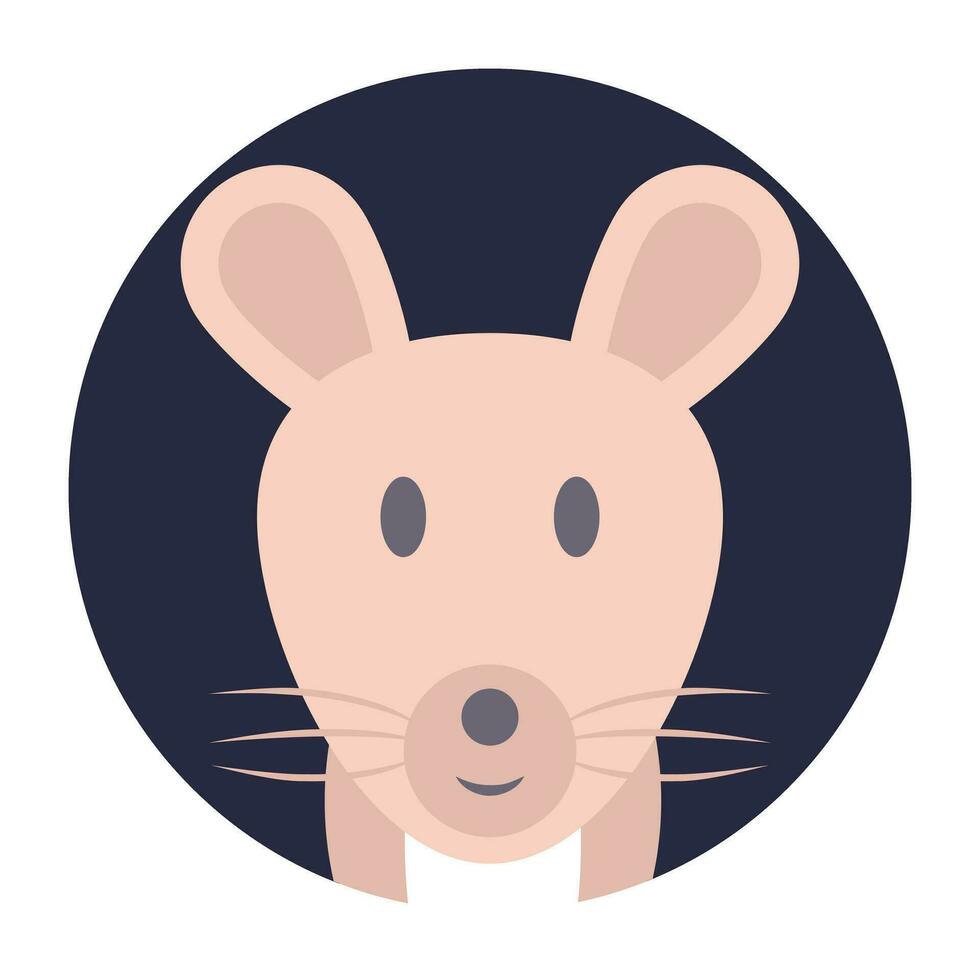 A fancy mouse vector