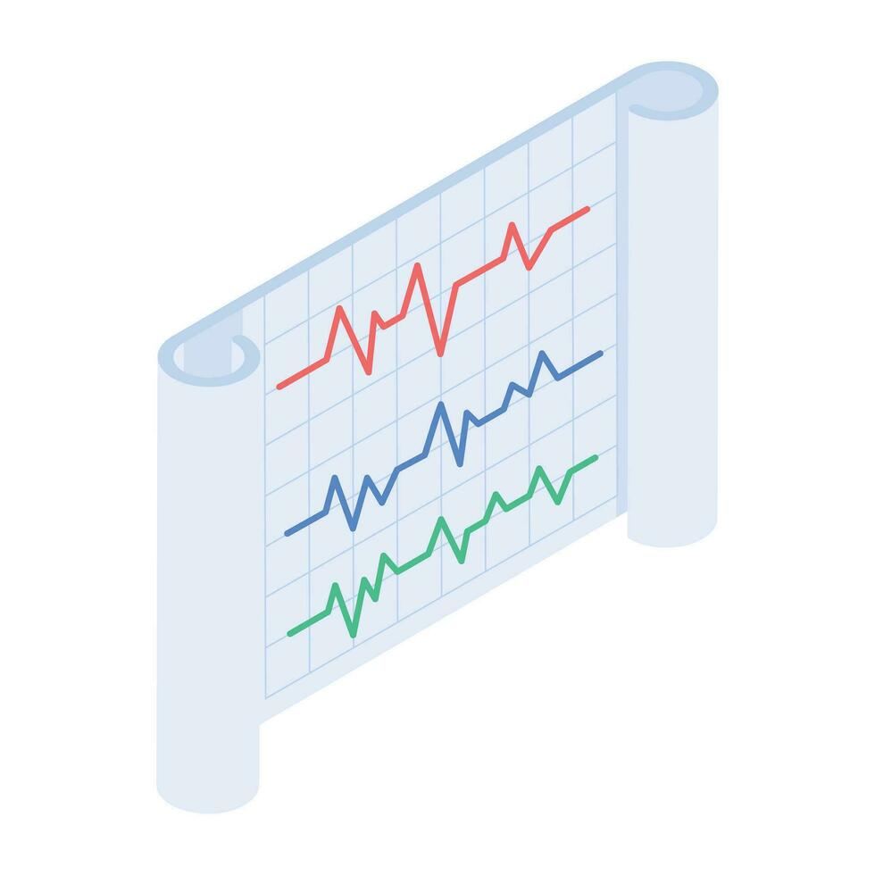 Health Accessories Isometric Icon vector