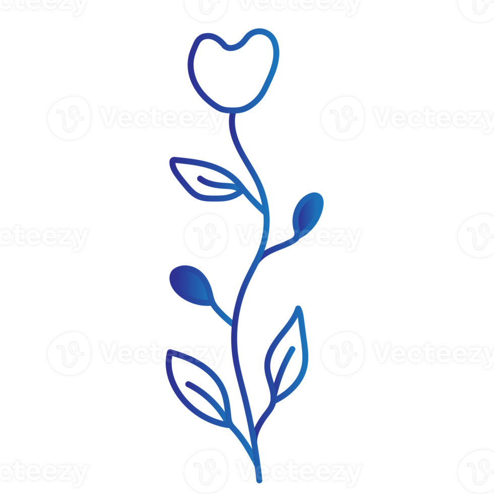 flower drawing line png