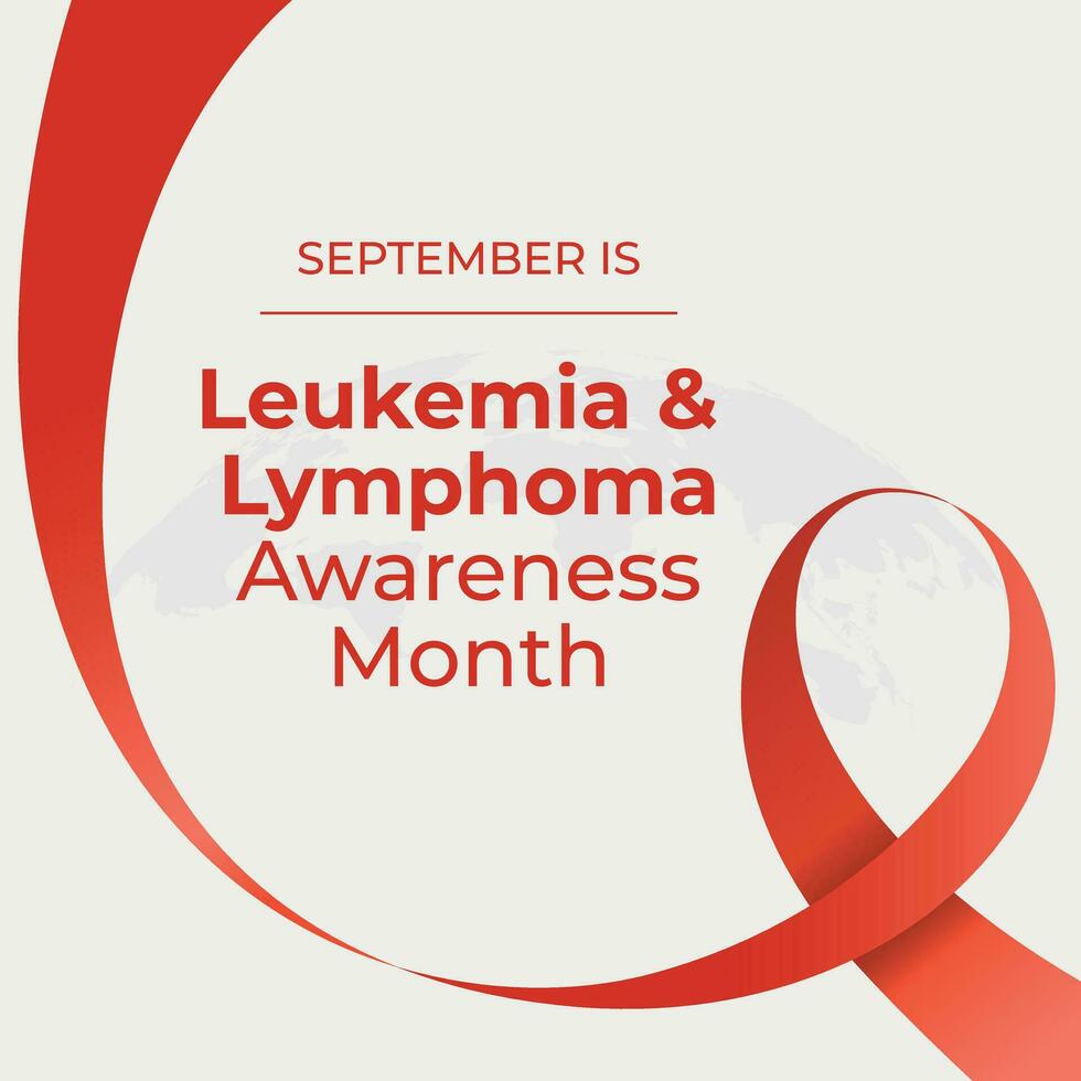 Leukemia and Lymphoma Awareness Month design template good for celebration greeting. ribbon design. eps 10. flat design. vector