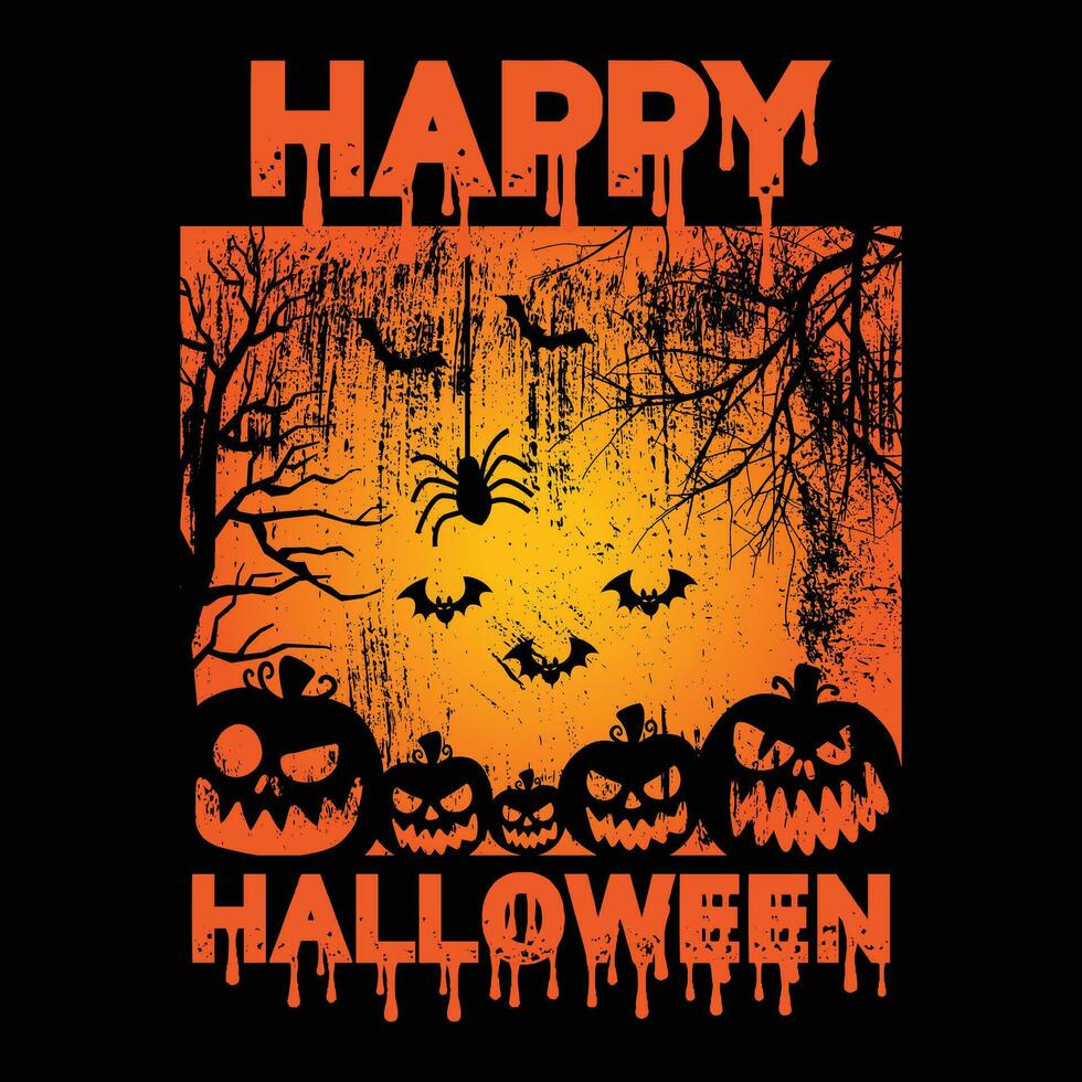 Happy Halloween design vector