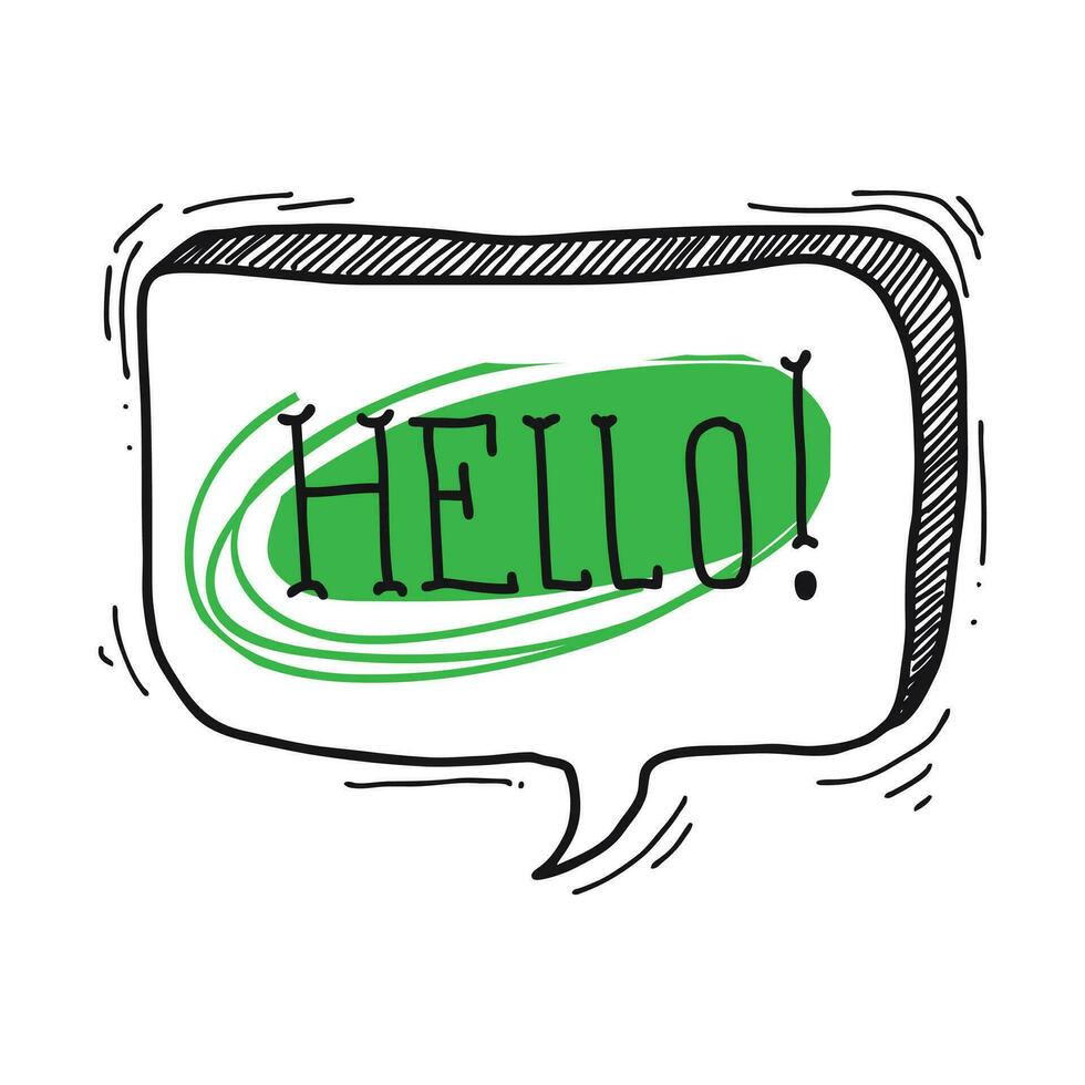Hello bubble text vector file 27516178 Vector Art at Vecteezy