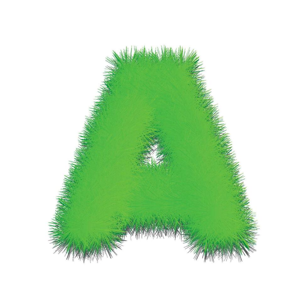 synthetic grass icon vector