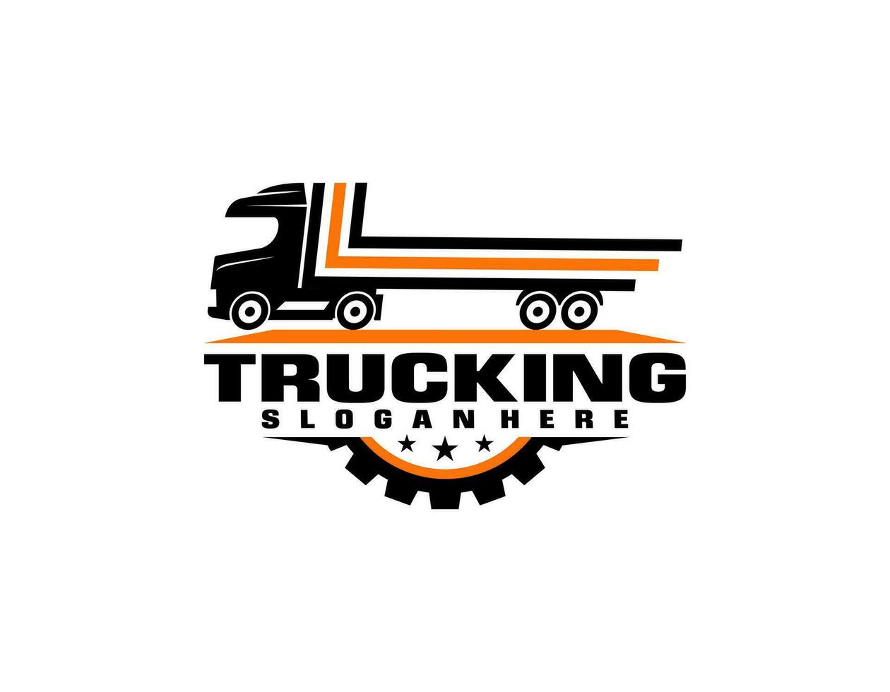 Truck Logo, cargo logo, delivery cargo trucks, Logistic logo vector