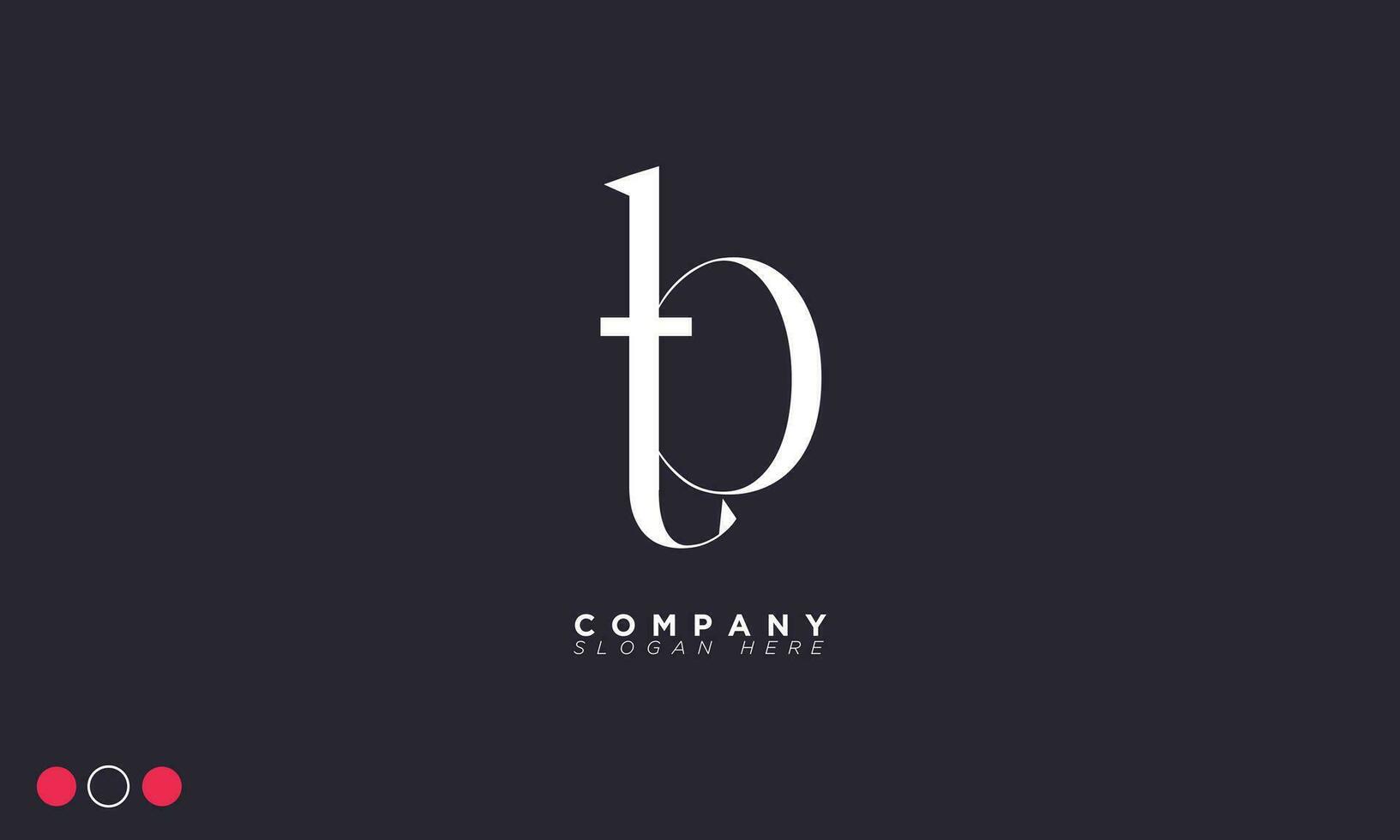TB Alphabet letters Initials Monogram logo BT, T and B vector