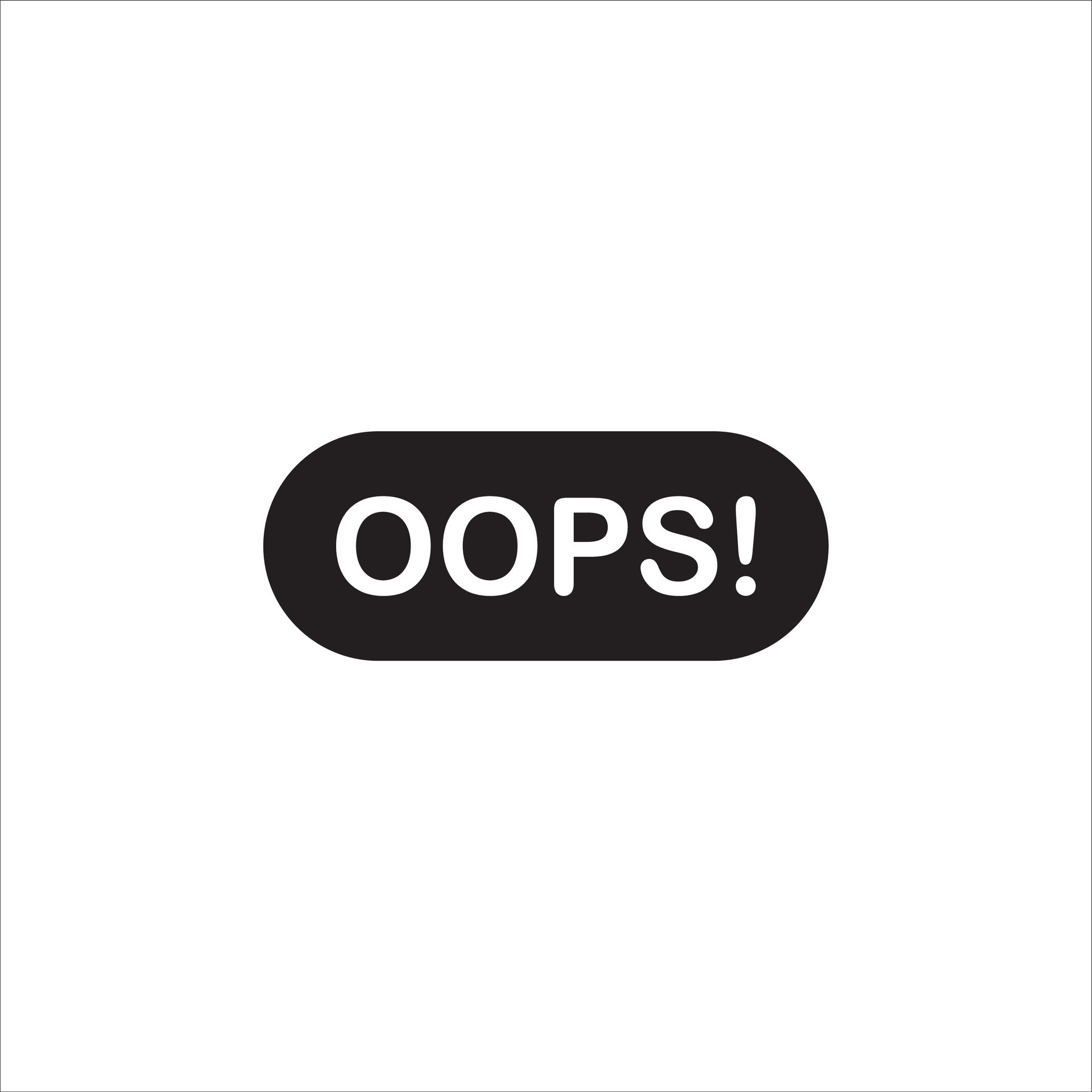 oops icon vector illustration symbol 27516764 Vector Art at Vecteezy