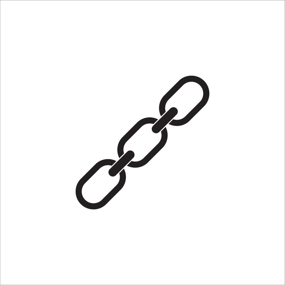 chain icon vector illustration symbol