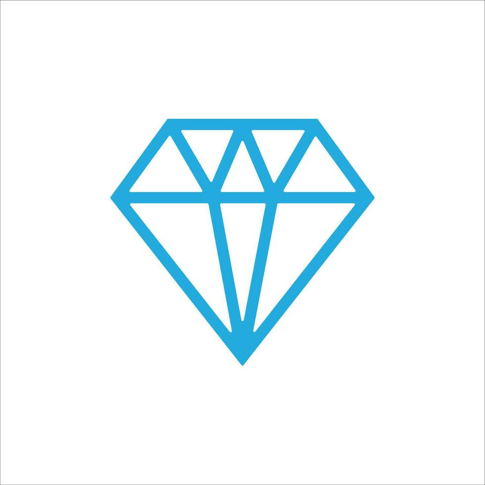 diamond icon vector illustration symbol