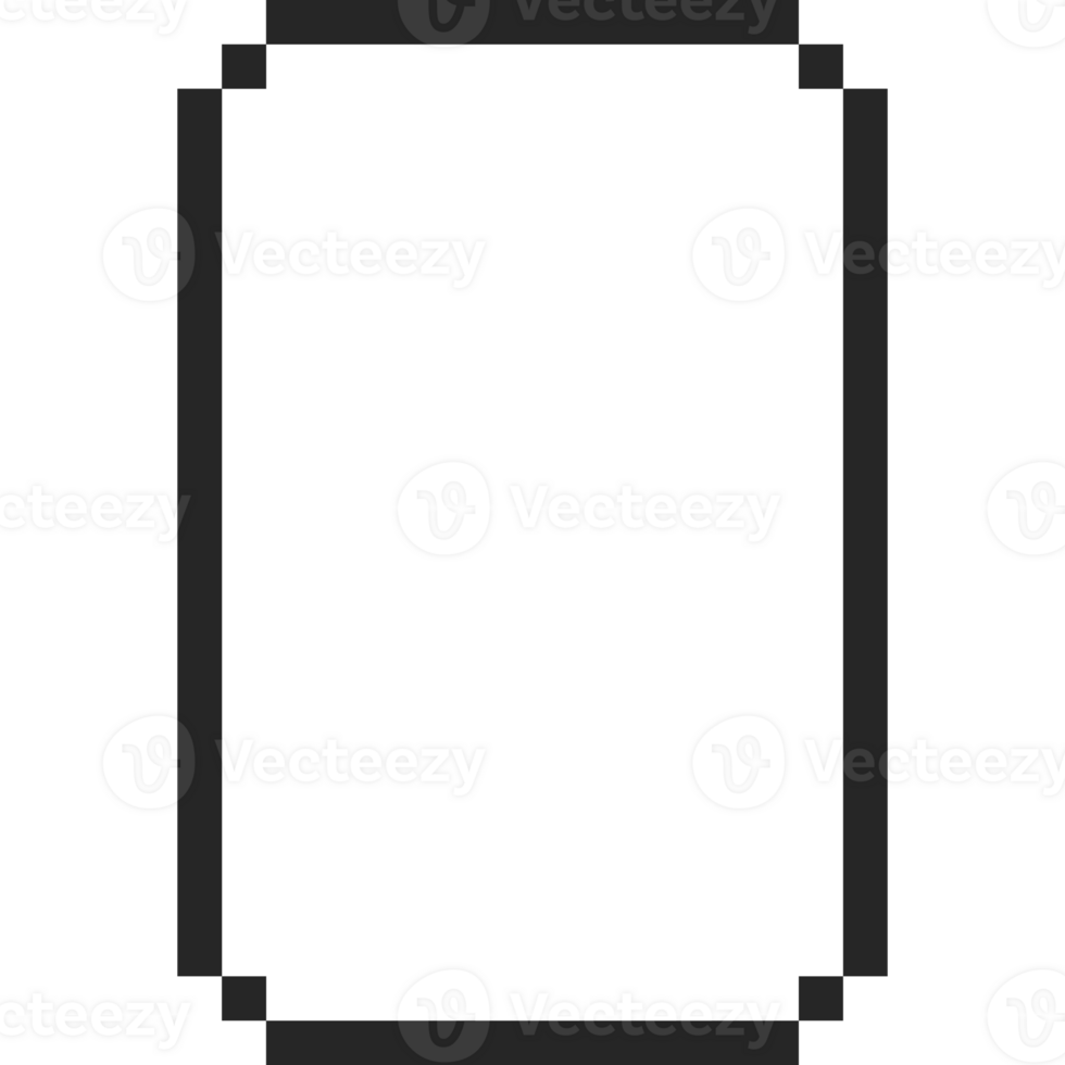 Pixel art speech bubble 4 png