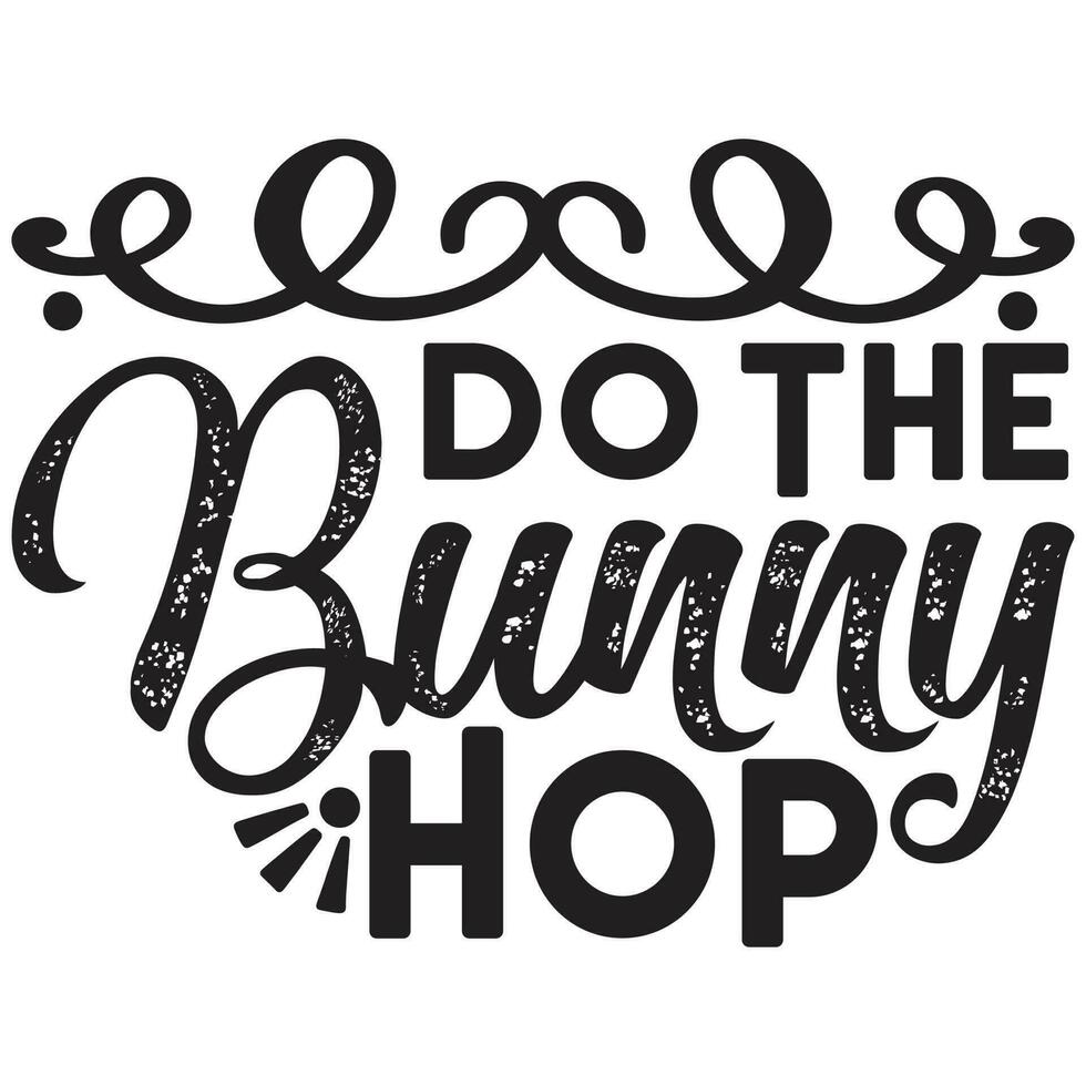 do the bunny hop vector