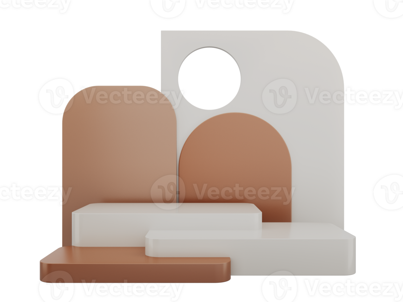 abstract geometric shape pastel color template minimal modern style wall background,for booth podium stage display table mock up composition 3d rendering png