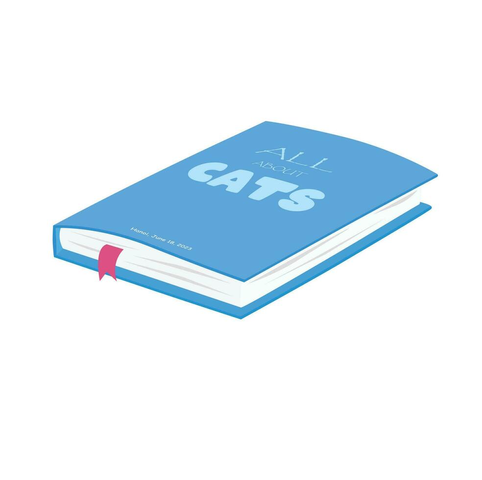 Books vector or novel vector illustration. Book store, library concept. Education. Literacy lover. Literature book. Reading lover. Time for reading. Study and knowledge. Flat vector in cartoon style.