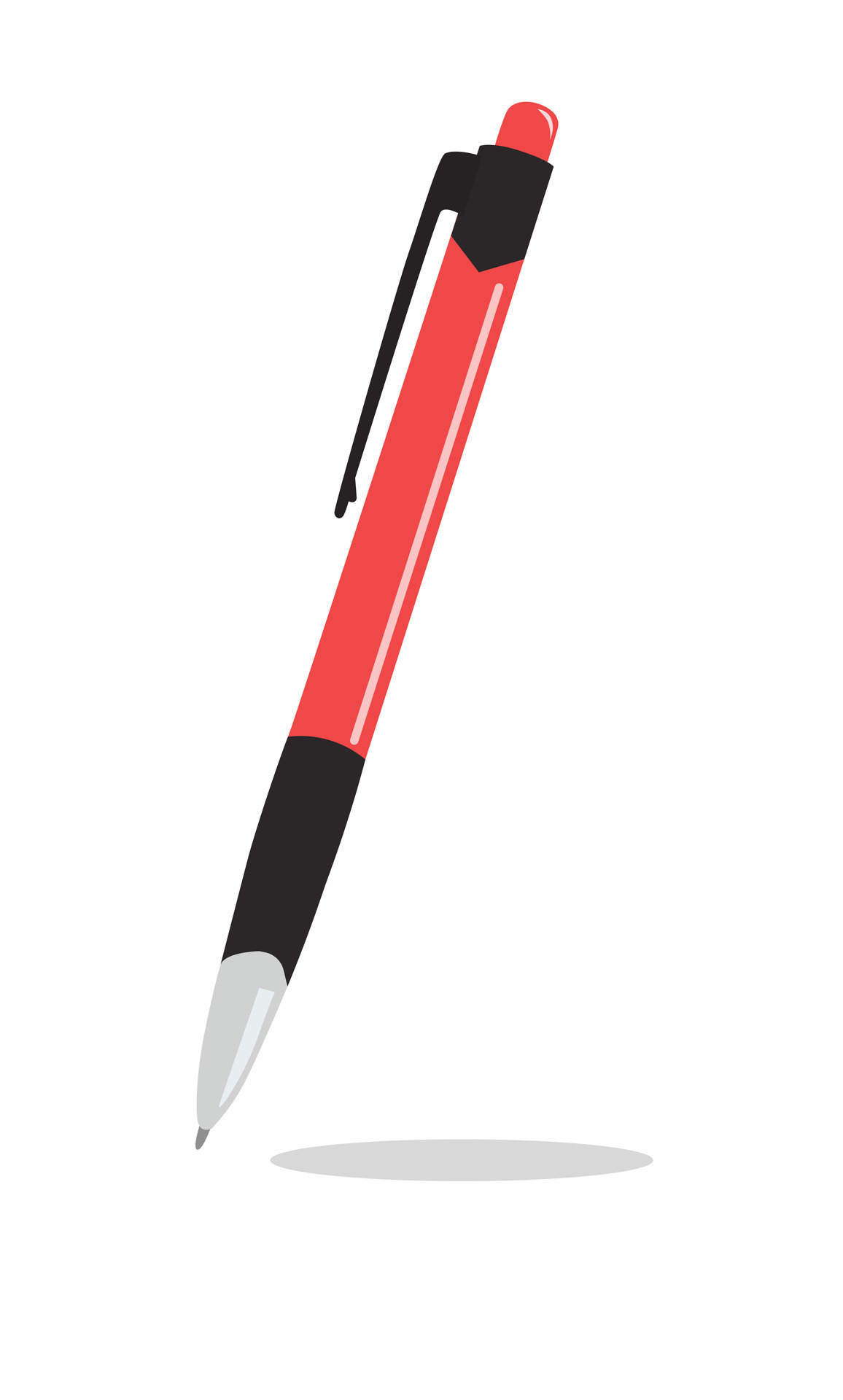 Design Set Of Realistic Colored Pen On Transparent Background School Or  Office Items Colorful Pen Vector Illustration Stock Illustration - Download  Image Now - iStock